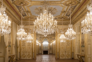 Les salons XVII et XIXe et la Loggia